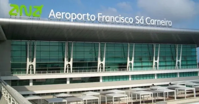 Exterior of Porto Airport, a common arrival point for a Portugal yoga retreats journey.